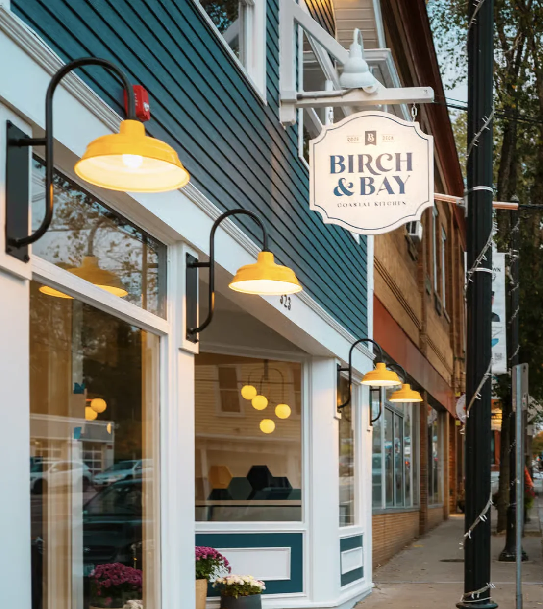 Birch & Bay Roofdeck Coastal Kitchen