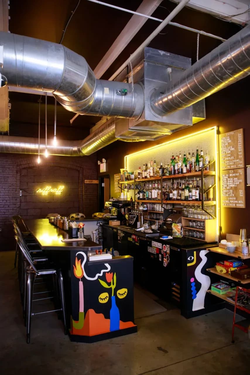 Riffraff Bookstore and Bar