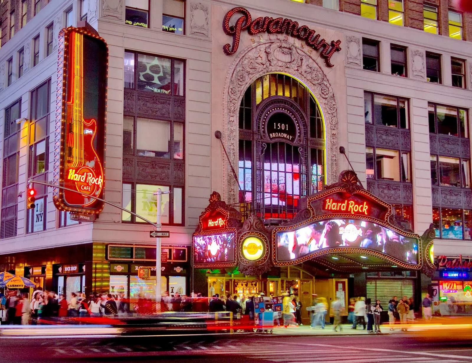Hard Rock Cafe: Times Square, New York